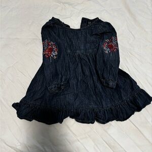 GAP Denim Baby Dress in Blue